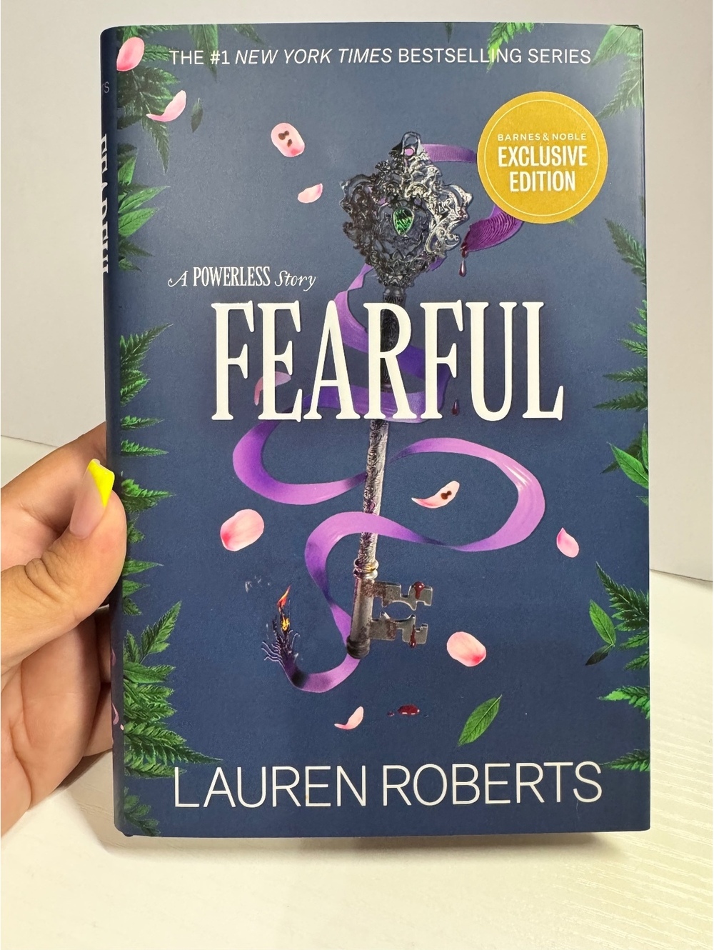 Fearful by Lauren Roberts - Barnes & Noble Exclusive Edition Hardcover Book NWT